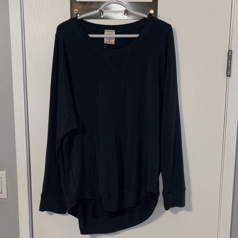 Blue/grey Long Sleeve Top